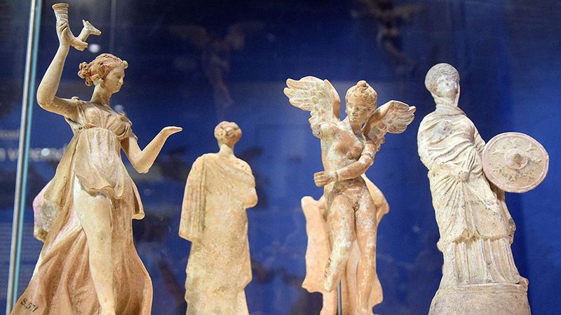 Vaste tentoonstelling Klassieke wereld Grieken