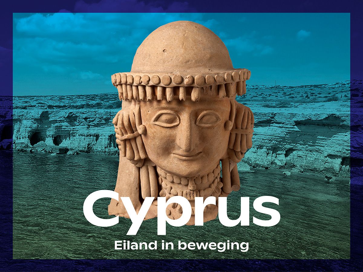 Rijksmuseum van Oudheden Campagnebeeld Cyprus Eiland in beweging Museumkaart2019