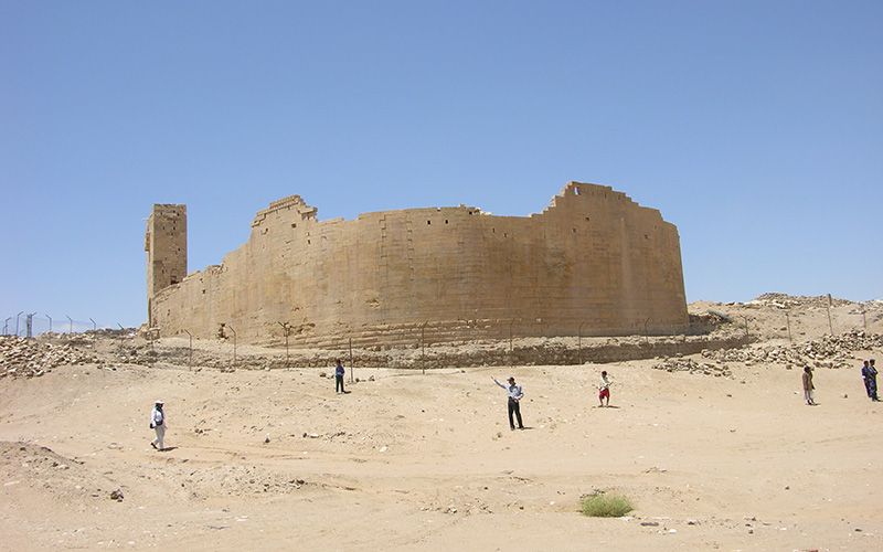 Jemen Almaqah tempel
