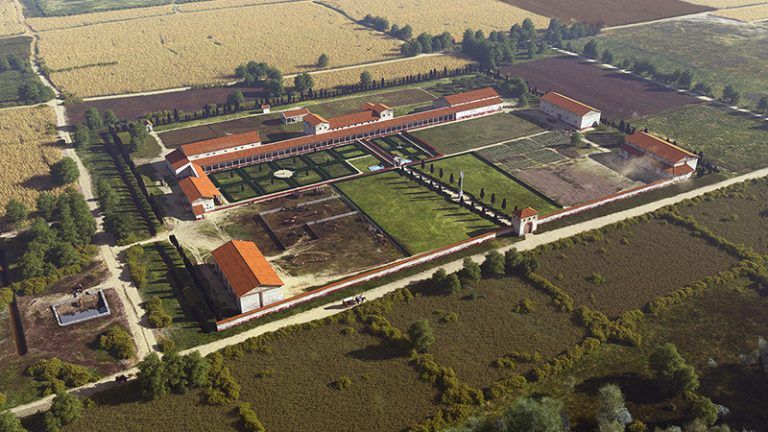 Romeinse villa's in Limburg Voerendaal